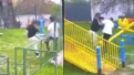 Akran dehşeti bitmiyor! Parkta çocuğa kabusu yaşattı