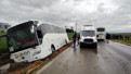 1 Mayıs yolculuğunda kaza: İşçi otobüsü su kanalına düştü