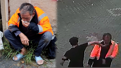 Görüntüler yürek burkmuştu! Evsiz adama saldıran çocukların cezası kesildi