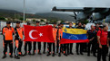 Türkiye'den Venezuela'ya umut eli! Arama kurtarma ekipleri bölgede göreve başladı