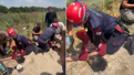 Korkunç kaza! Sulama kanalına uçan otomobildeki anne ve oğlu öldü