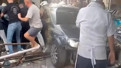 Fevzipaşa Caddesi’nde can pazarı: Otomobil yayaların arasına daldı! Yaralılar var