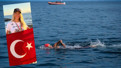 18 yaşındaki Eda’dan tarihi başarı! Catalina Kanalı’nı çifte rekorla yüzdü