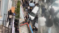 Otel tabelasında ölümle burun buruna! Yardım çığlıkları sokağı inletti