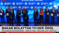 tv100’e Tüketici Özel Ödülü! Ödülü Bakan Ömer Bolat takdim etti