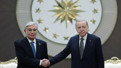 Cumhurbaşkanı Erdoğan, Kazakistan Cumhurbaşkanı Cömert Tokayev'i karşıladı