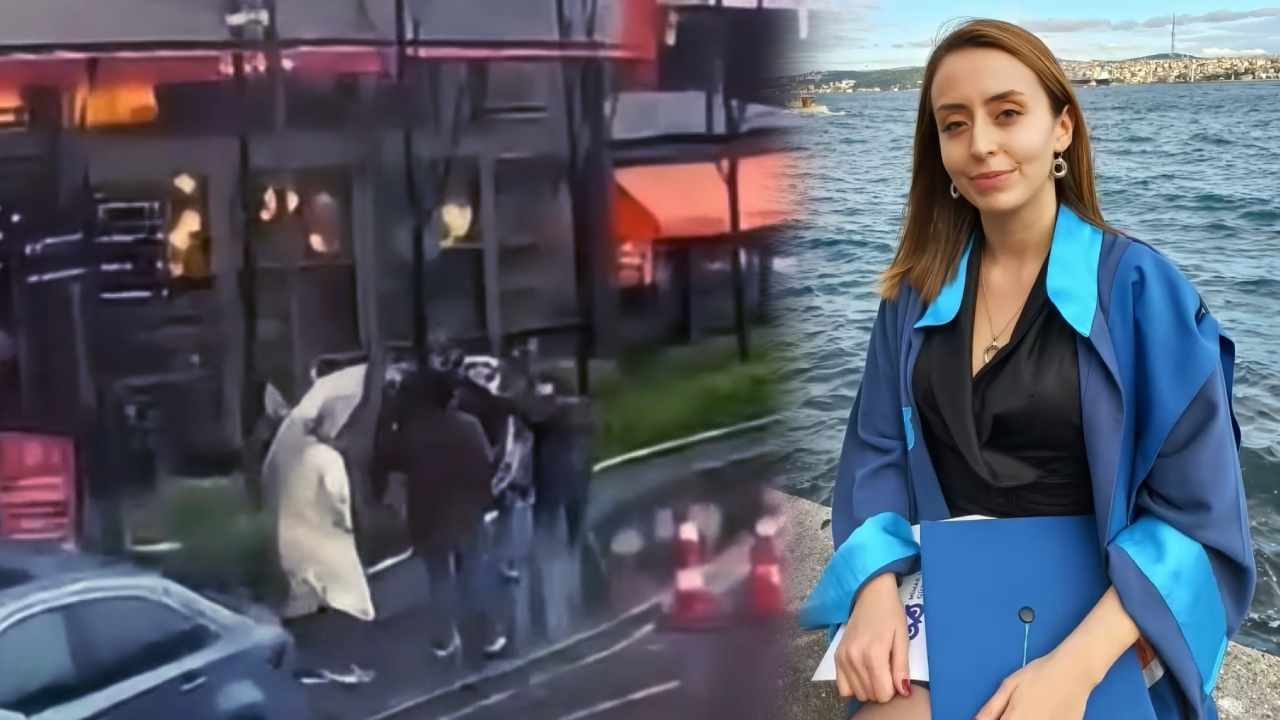 Korkunç olay! Beyoğlu'nda devrilen tabelanın altında kaldı: Genç kız yaşam mücadelesi veriyor