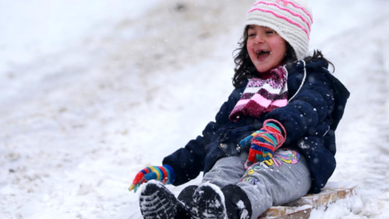 O ilimizde okullara kar tatili