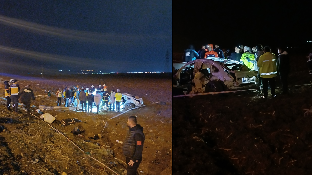 Katliam gibi kaza! Otomobil şarampole yuvarlandı: Çok sayıda ölü ve yaralı var