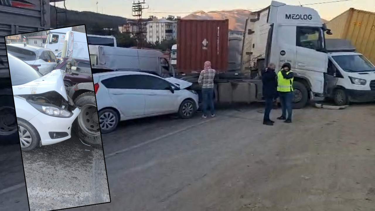 Feci kaza! 11 araç zincirleme kazaya karıştı: Çok sayıda yaralı var