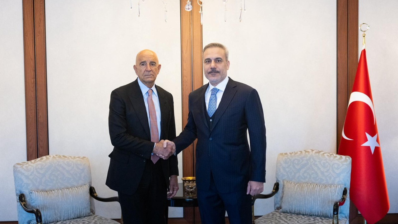 Dışişleri Bakanı Hakan Fidan Tom Barrack ile görüştü