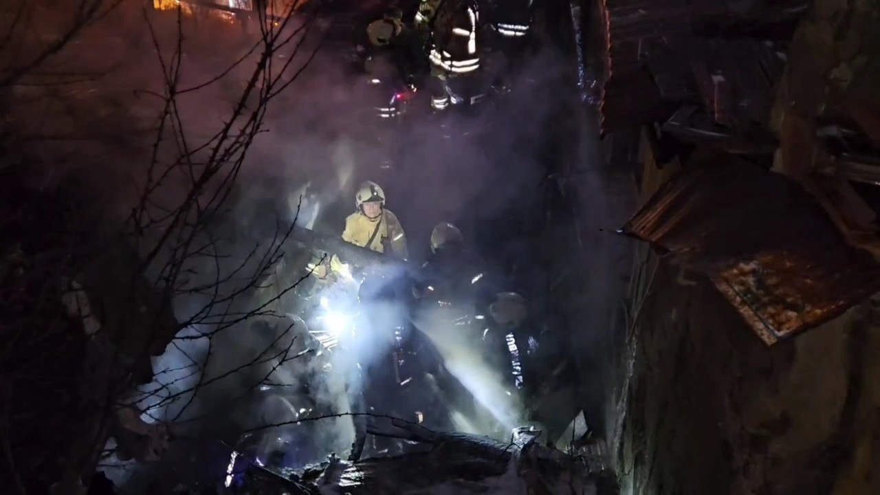 Eyüpsultan'da gecekonduda yangın! Ölü ve yaralı var