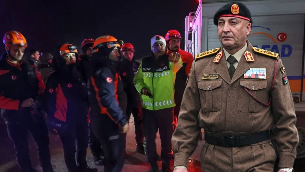 Libya heyetini taşıyan uçağın ön raporu çıktı!