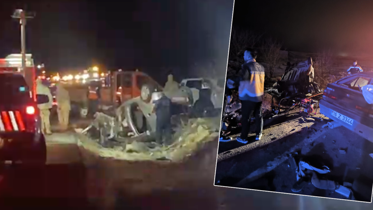 Katliam gibi kaza! İki araç hurdaya döndü: Çok sayıda ölü ve yaralı var