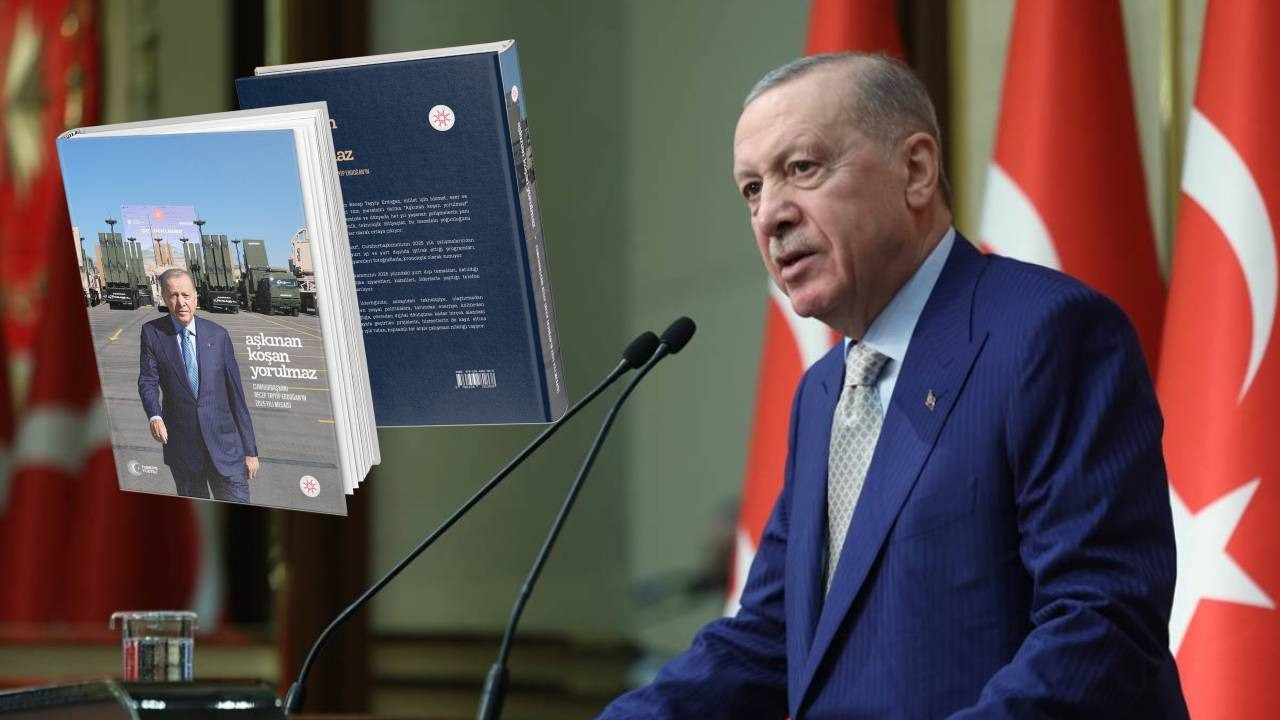 Cumhurbaşkanı Erdoğan'ın 2025 mesaisi kitaplaştı!  "Aşkınan Koşan Yorulmaz"