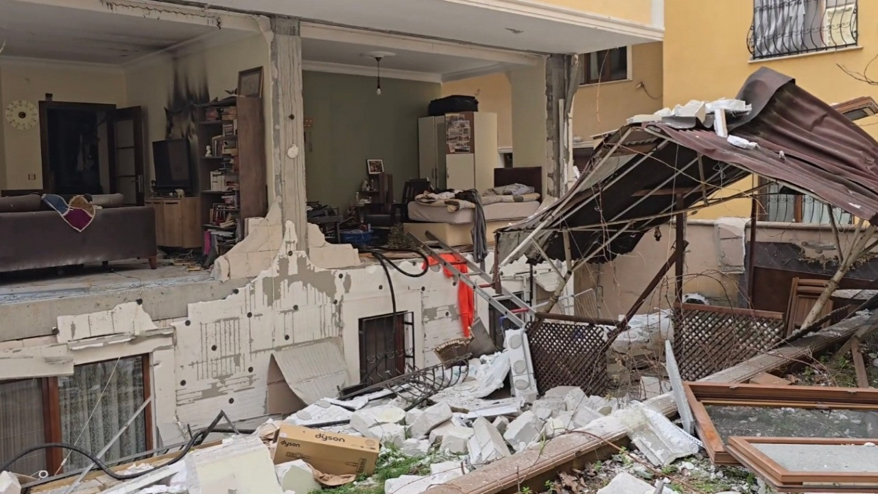 Doğalgaz bomba gibi patladı! Ortalık savaş alanına döndü