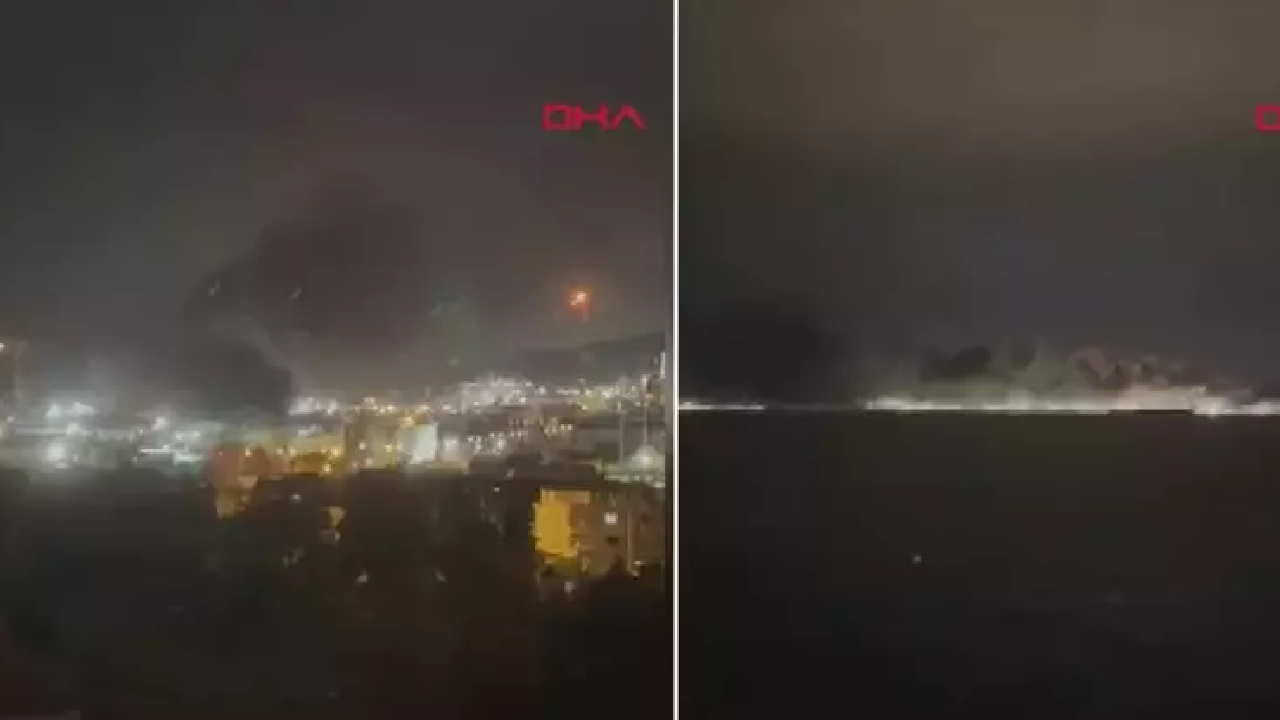 İzmit rafinerisinde patlama! TÜPRAŞ'tan ilk açıklama geldi