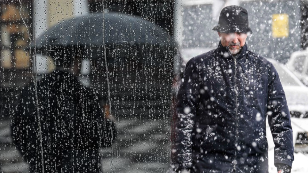 Meteoroloji'den uyarı üstüne uyarı! Çok kuvvetli sağanak ve kar geliyor