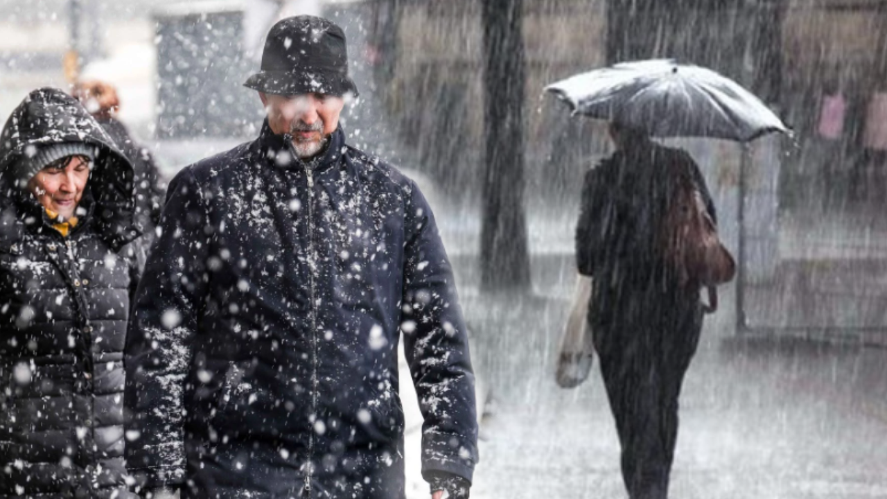 53 ile sarı kodlu uyarı! Çok kuvvetli sağanak ve kar geliyor