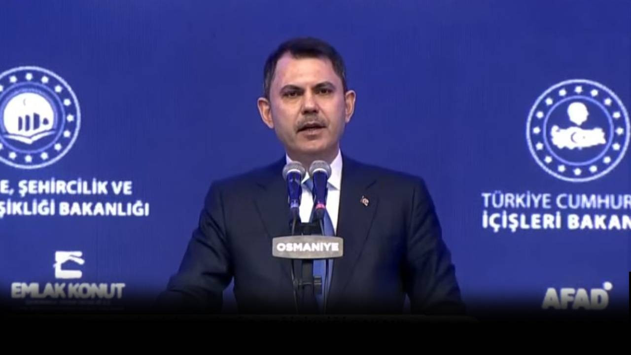 Bakan Kurum'dan Osmaniye'de açıklamalar: 11 ilimiz küllerinden doğdu