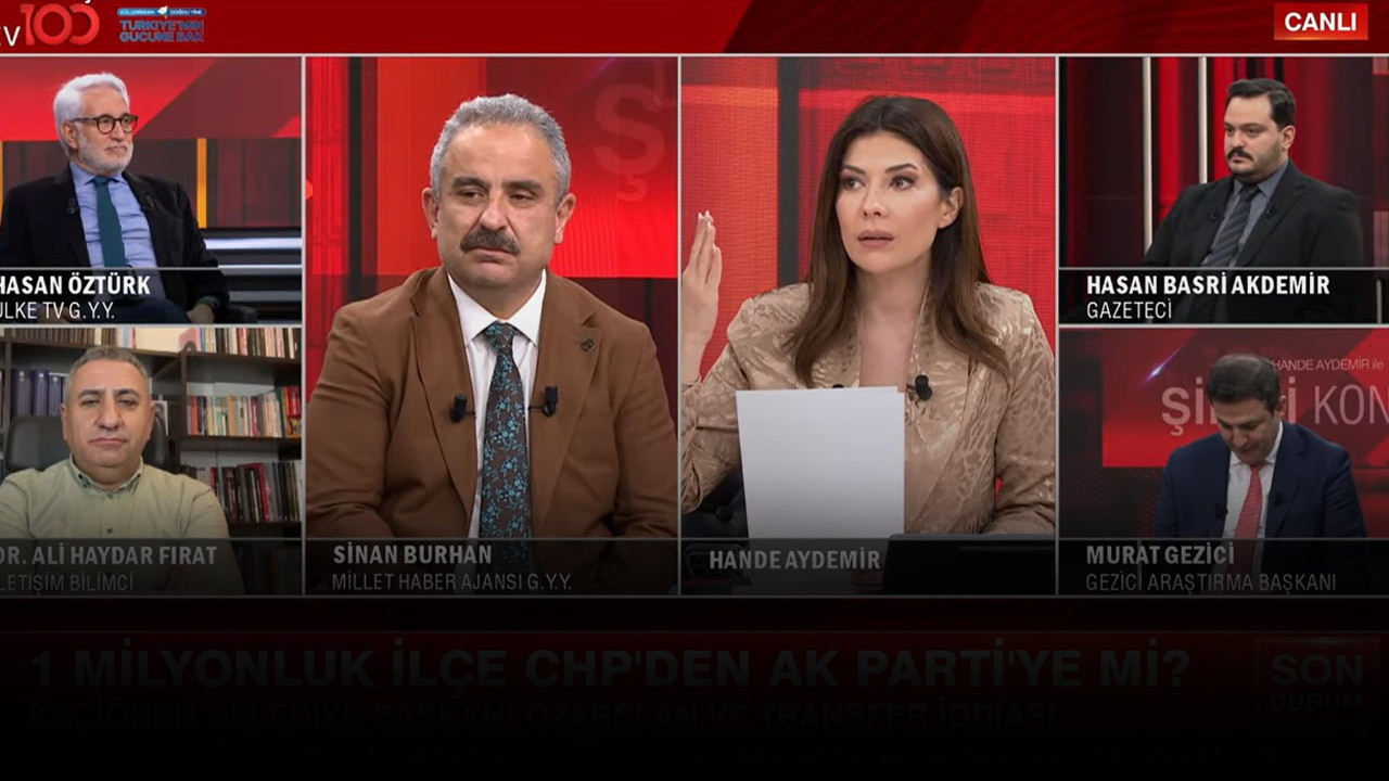 Sinan Burhan'dan tv100'de bomba kulis bilgisi! CHP'li belediye başkanı AK Parti'ye geçecek
