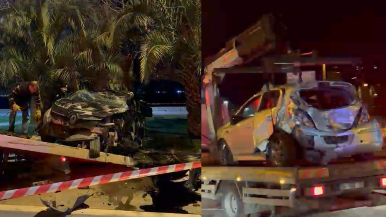 Aşırı hız kaza getirdi! Yaralılar var