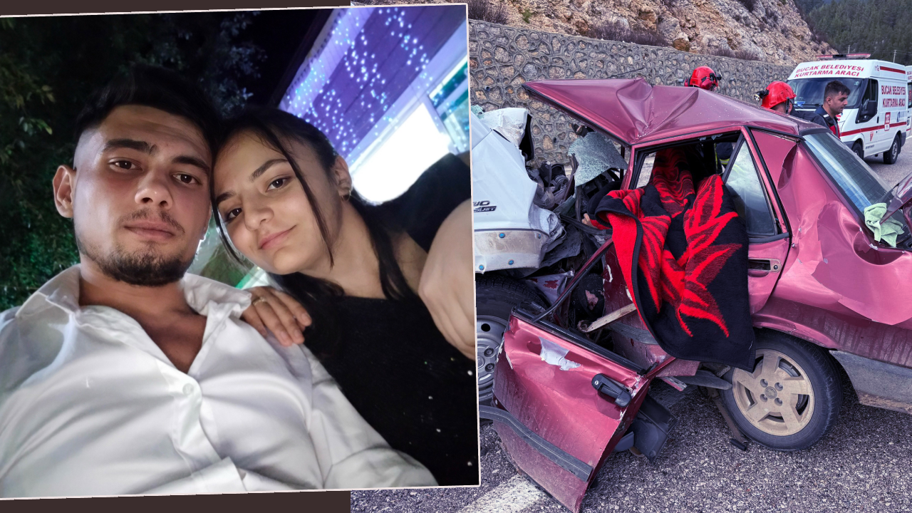 Kahreden kaza! Genç çift hayatını kaybetti