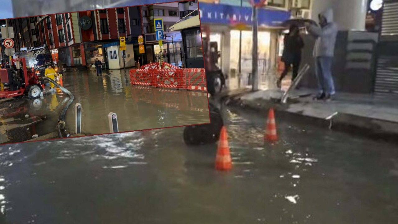İzmir'de hayat felç oldu! Cadde ve sokaklar göle döndü