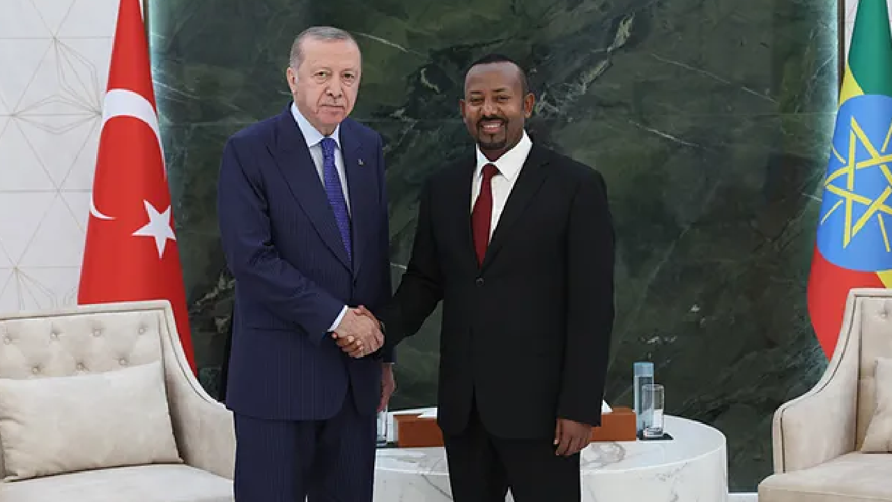 Etiyopya Başbakanı ile ortak basın toplantısı! Ticarette hedef 1 milyar dolar