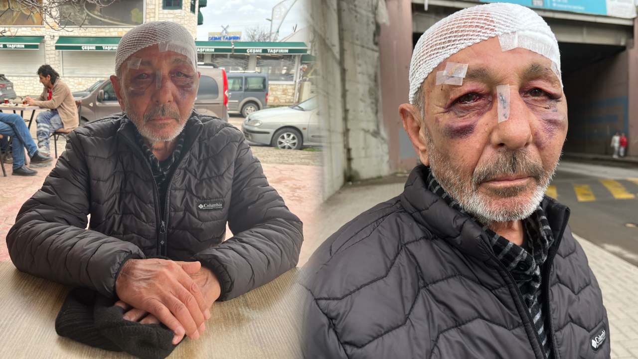 Sokak ortasında dehşet: Yaşlı adama kabusu yaşattılar!