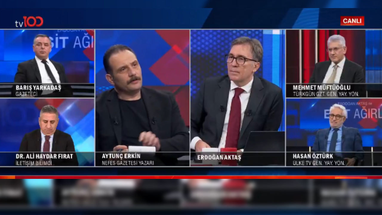 Gazeteci Aytunç Erkin'den tv100 yayınında bomba kulis: “Erbakan'ın adayı o isim”