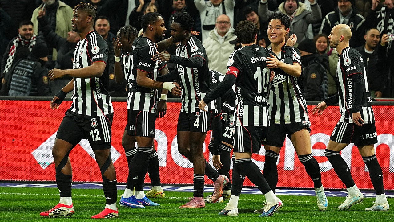 Beşiktaş, Göztepe'yi farklı mağlup etti