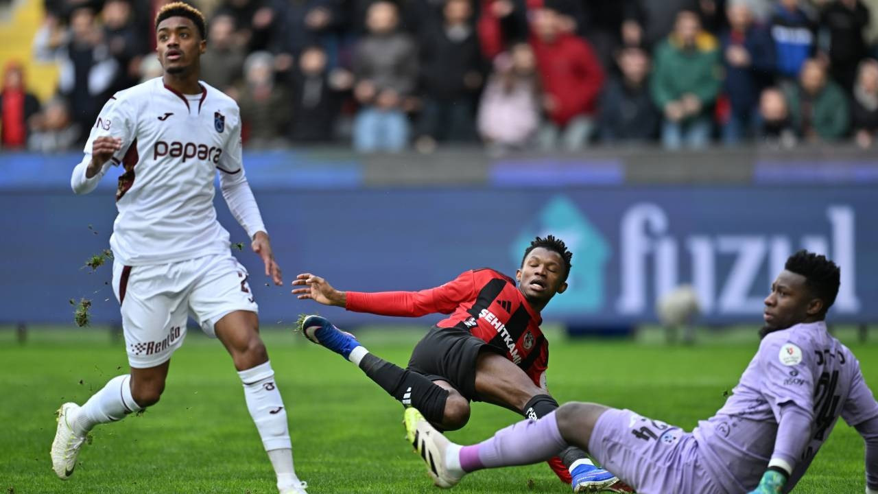 Trabzonspor galibiyeti 2 dakikada kazandı