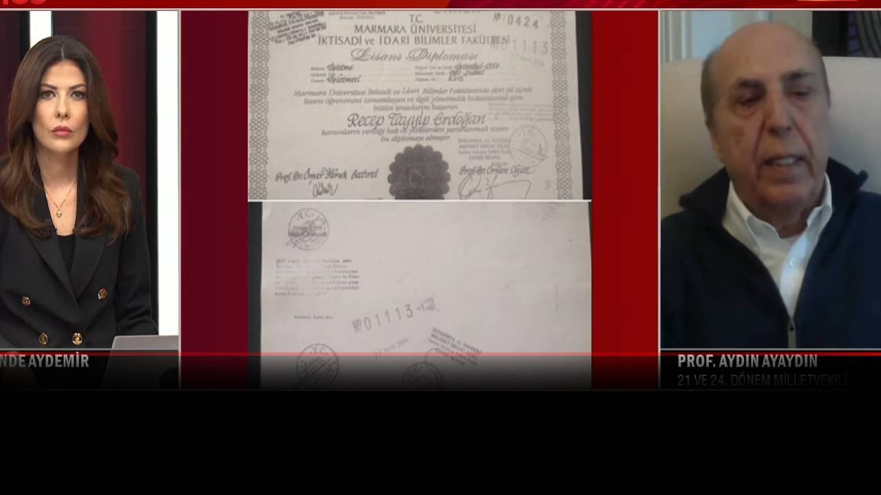 Aydın Akaydın'dan diploma iddialarına yanıt! "Cumhurbaşkanı Erdoğan'ın derslerine ben girdim"