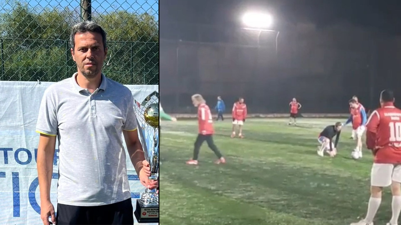Eski futbolcu, halı sahada kalp krizi geçirerek öldü