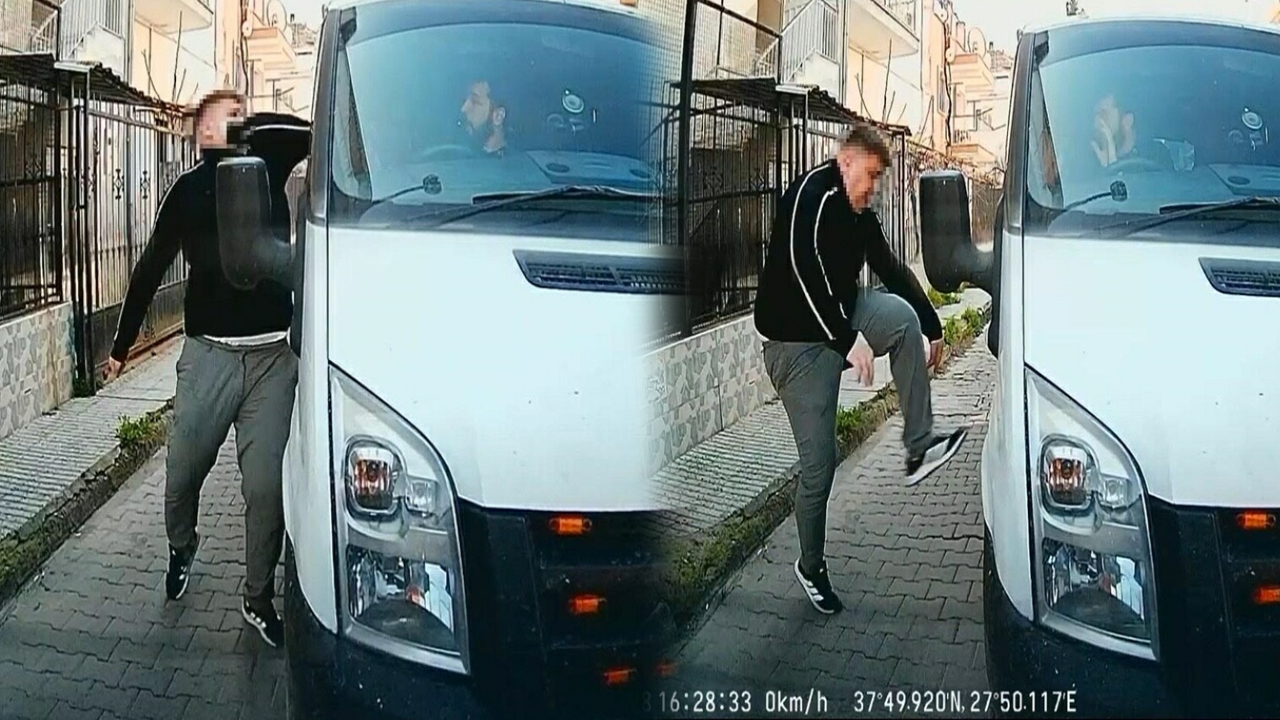 Trafikte dehşet saçtı! Cam yumrukladı, dev cezayı yedi