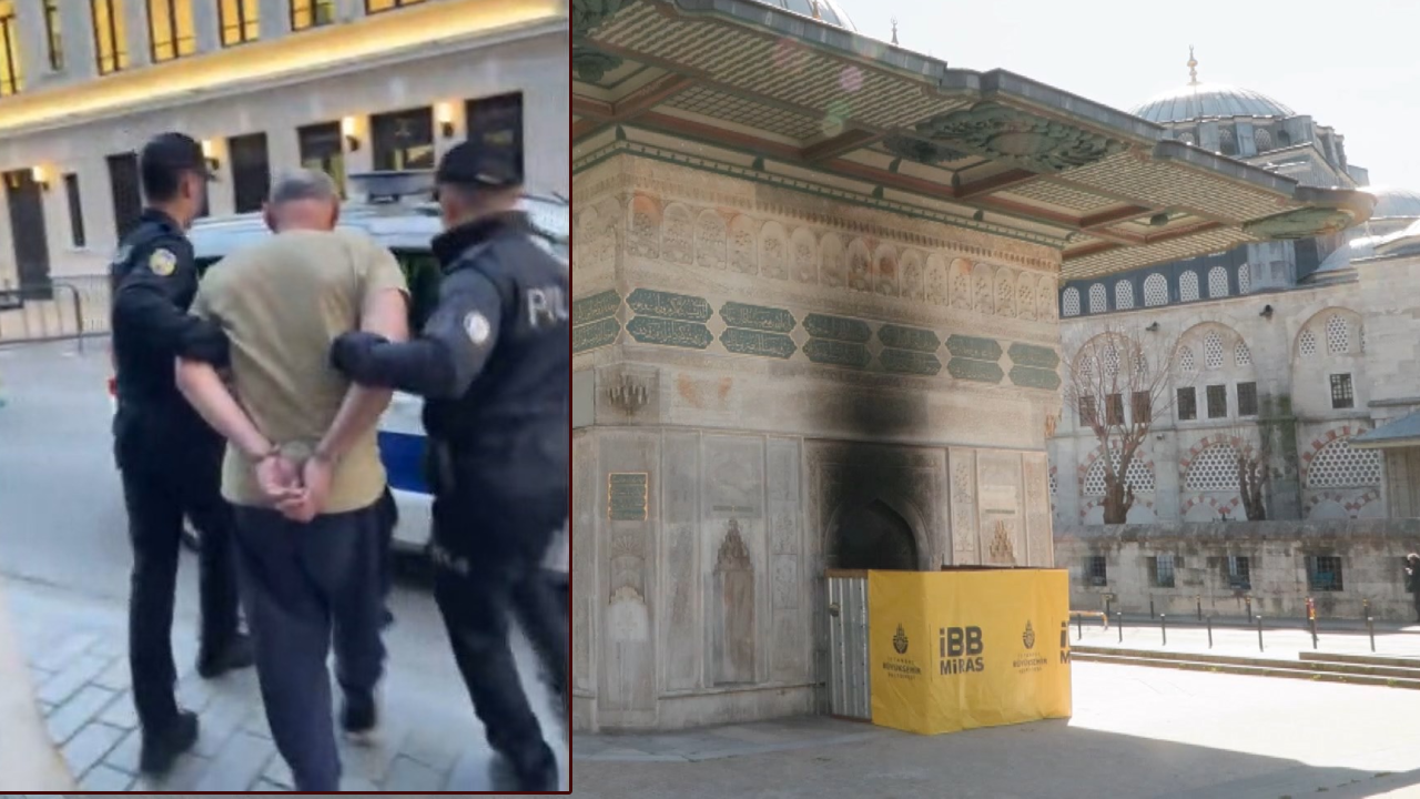 300 yıllık tarihi eserde inanılmaz olay! Şüphelinin akla ziyan ifadesi ortaya çıktı