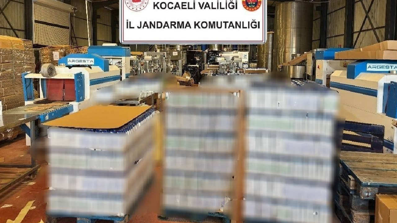 Jandarma'dan dev operasyon! Piyasa değeri 40 milyon TL'lik ürün ele geçirildi