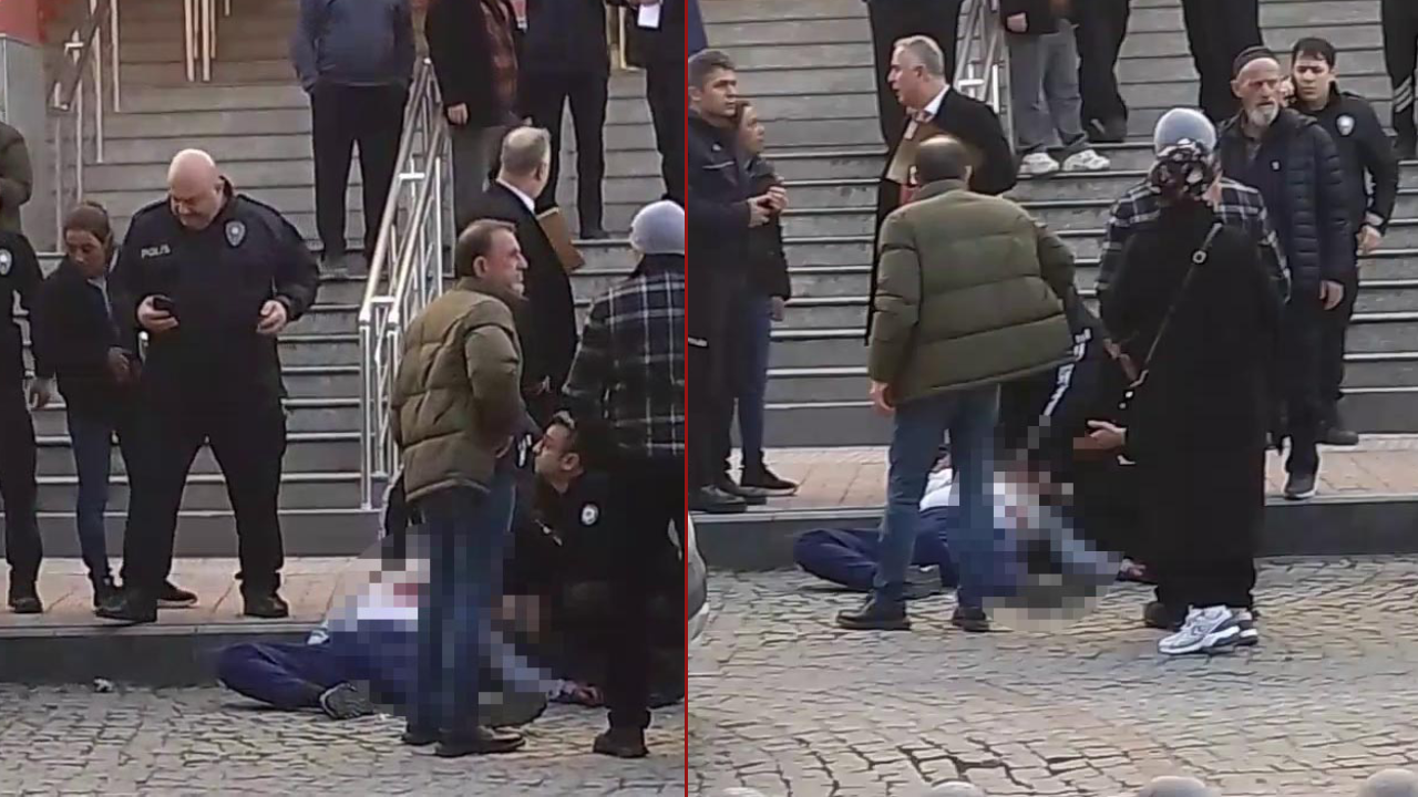 Adliye önünde dehşet! Cinsel istismarla suçladığı kişiyi öldürdü