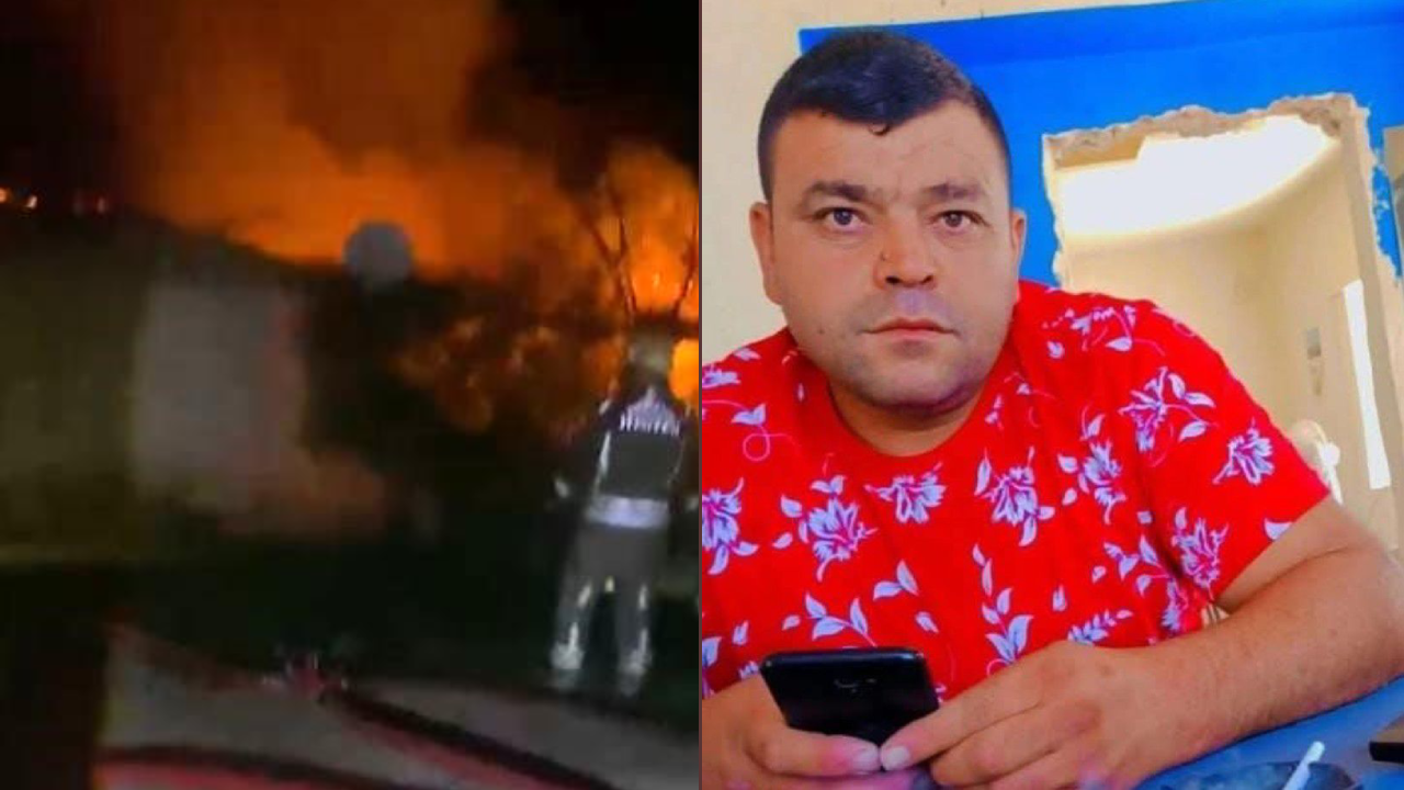 Acı olay!Yangında ailesini kurtarmak isterken öldü