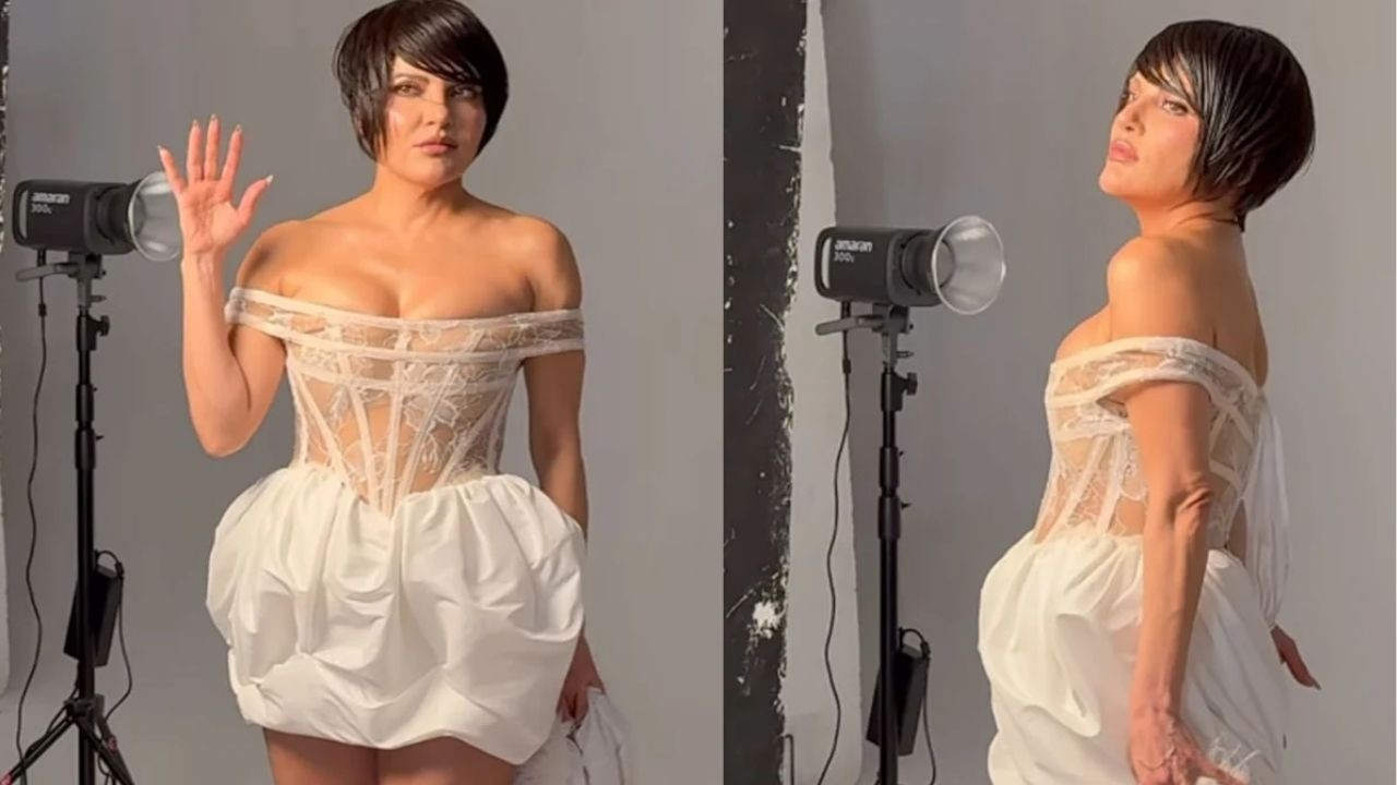 Transparan tarzıyla şov yaptı! Objektif karşısına geçen Göksel çok konuşuldu