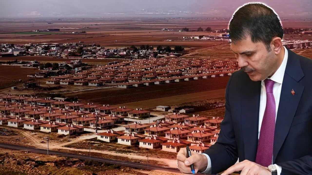 Bakan Murat Kurum açıkladı: Türkiye'nin ilk kırsal uydu kenti açıldı