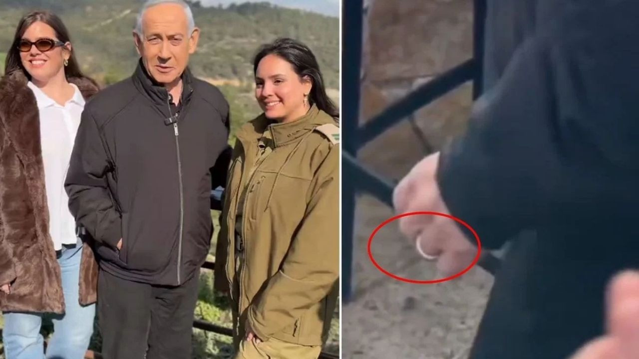 Bu sefer de yüzük detayı ele verdi! Netanyahu'nun videoları tartışma yaratmaya devam ediyor