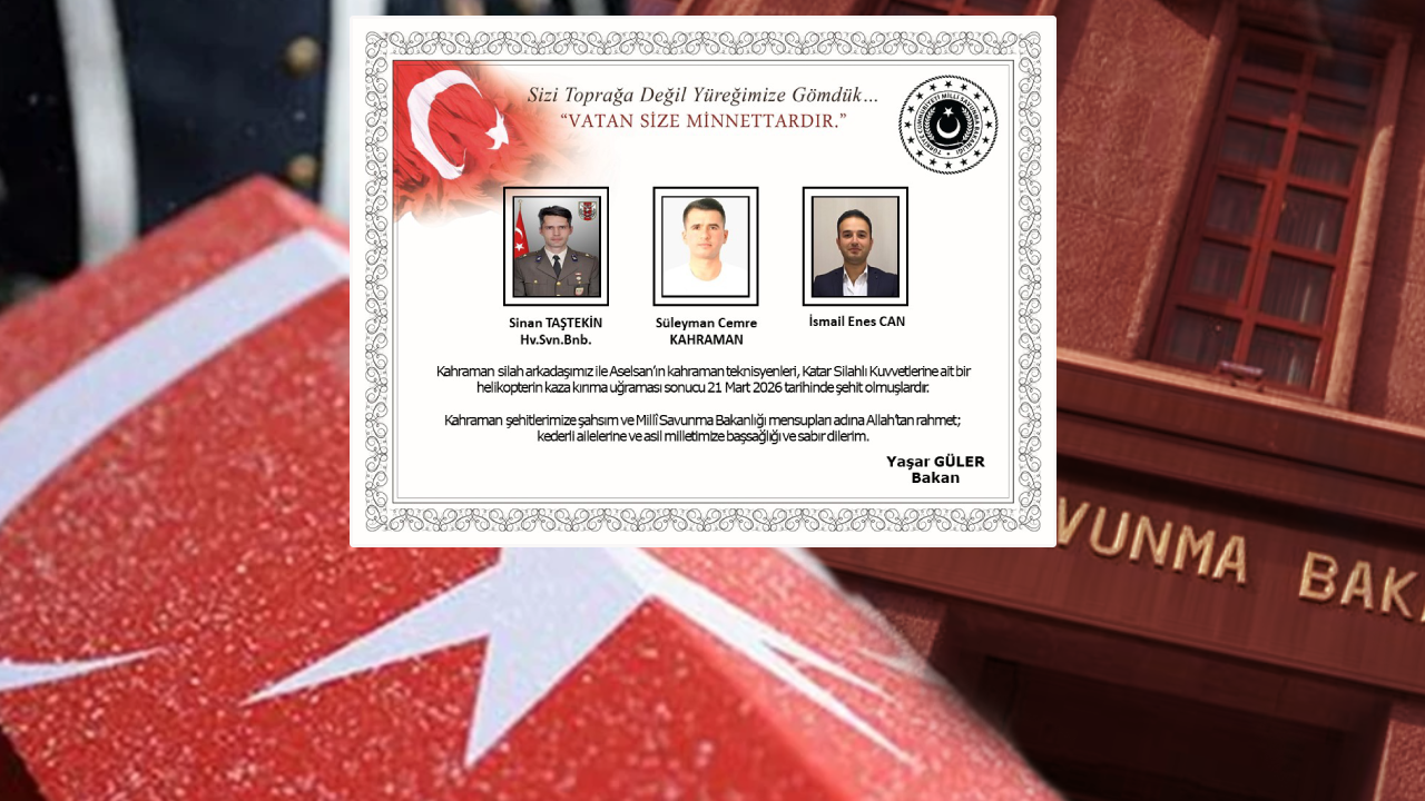 Katar'dan acı haber geldi! Yüreğimizi yakan kazada şehitlerimizin kimliği belli oldu