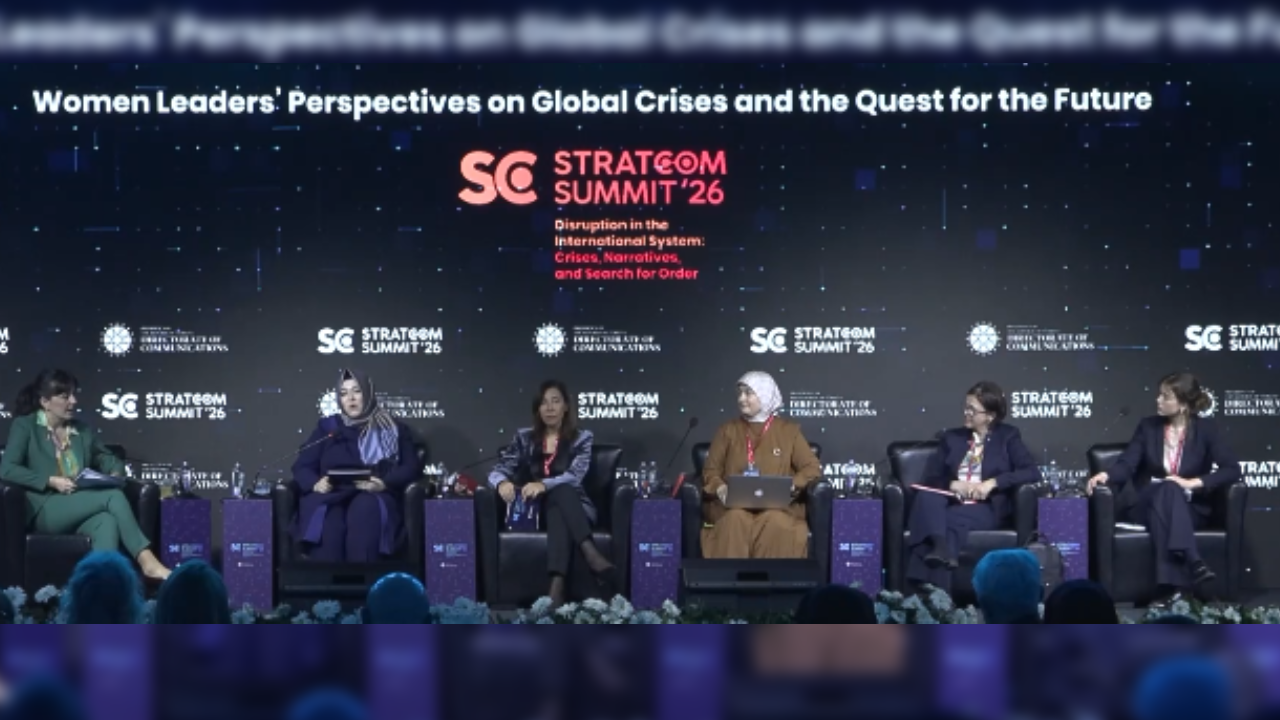 STRATCOM Zirvesi 2026 İstanbul'da: Kadın Liderler Perspektifinden Küresel Krizler ve Gelecek Arayışı paneli yapıldı