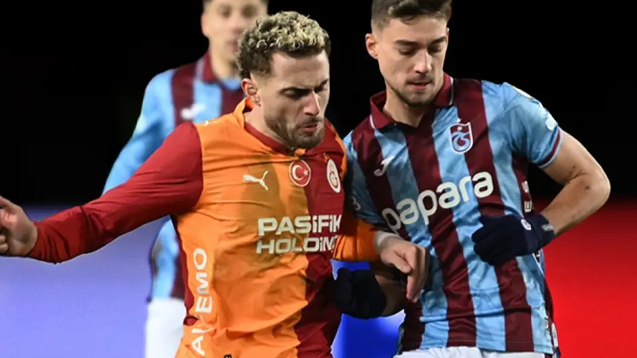 Süper Lig’de dev maç! Trabzonspor- Galatasaray karşı karşıya geliyor