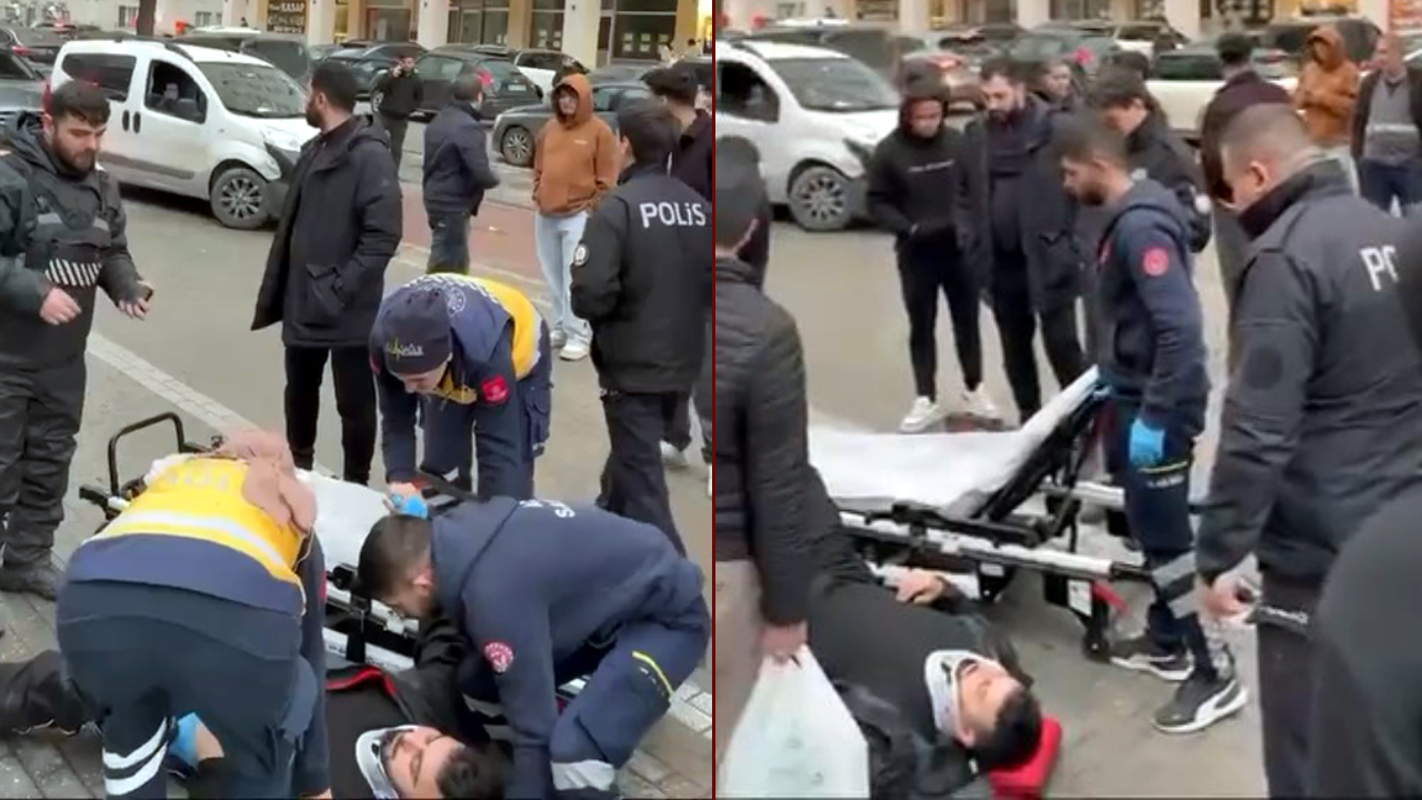 Trafikte dehşet! Kadın sürücü aracını motokuryenin üzerine sürdü