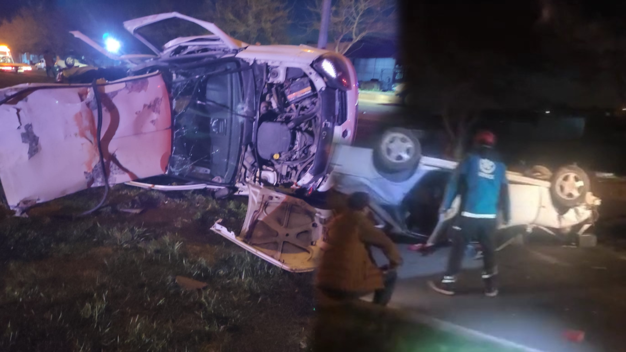 Korkunç kaza! Otomobiller kafa kafaya çarpıştı: Ölü ve yaralı var