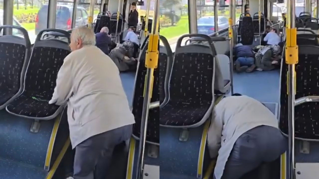 İstanbul Başkonsolosluğu yakınlarında çatışma! Kurşun, İETT otobüsüne isabet etti: Panik anları kamerada