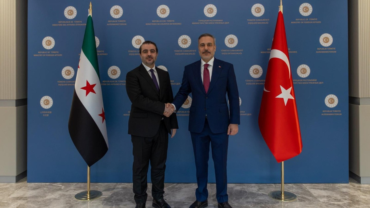 Bakan Fidan, Suriyeli mevkidaşı Şeybani ile bir araya geldi